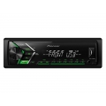 Pioneer MVH-S100UBG autórádió, fejegység USB / Aux / FLAC zöld világítás Pioneer MVH-S100UBG autórádió, fejegység USB / Aux / FLAC zöld világítás